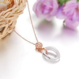 Collar Femenino De Cerámica Y Tungsteno Con Amplia Variedad