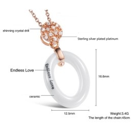 Collar Femenino De Cerámica Y Tungsteno Con Amplia Variedad