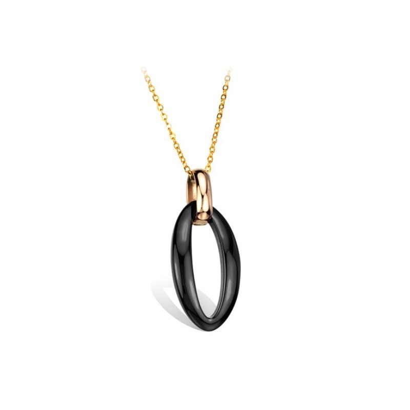 Collar De Cerámica De Tungsteno Para Mujer Fácil De Usar Collar De Cerámica De Tungsteno Para Mujer Fácil De Usar