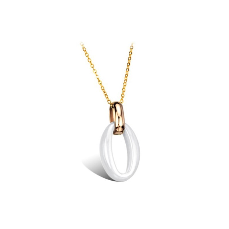 Collar Femenino De Cerámica De Tungsteno Blanco Con Amplia Variedad Collar Femenino De Cerámica De Tungsteno Blanco Con Amplia Variedad