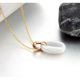 Collar Femenino De Cerámica De Tungsteno Blanco Con Amplia Variedad