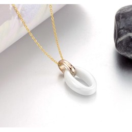 Collar Femenino De Cerámica De Tungsteno Blanco Con Amplia Variedad