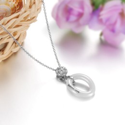 Collar De Cerámica De Tungsteno Conciso Para Mujer, El Rey De La Cantidad