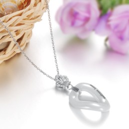 Collar De Cerámica De Tungsteno Con Fuente O Para Mujer De Alta Calidad