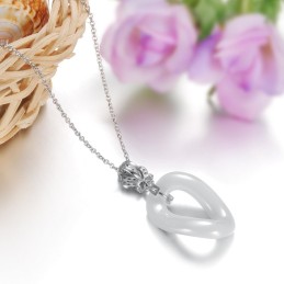 Collar De Cerámica De Tungsteno Con Fuente O Para Mujer De Alta Calidad