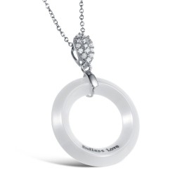 Collar De Cerámica De Tungsteno Para Mujer De Alta Calidad