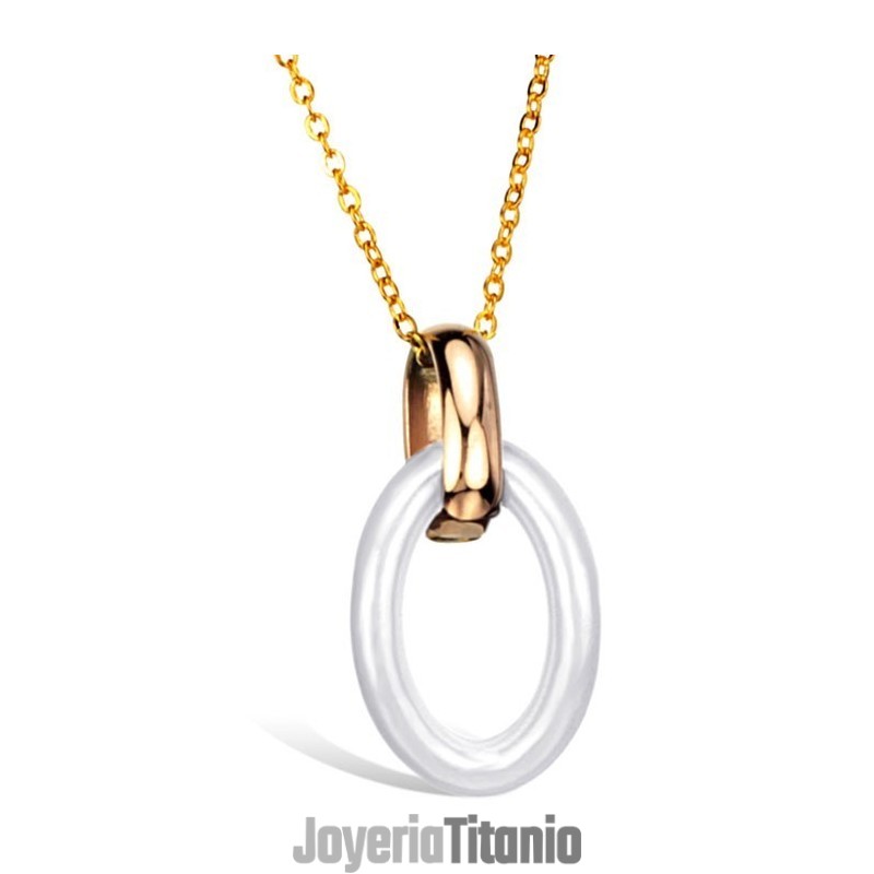 Collar De Cerámica De Tungsteno Para Mujer De Calidad Estable Collar De Cerámica De Tungsteno Para Mujer De Calidad Estable