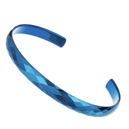 Brazalete De Cerámica De Tungsteno Azul De Rendimiento Confiable