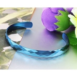 Brazalete De Cerámica De Tungsteno Azul De Rendimiento Confiable