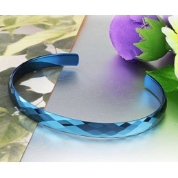 Brazalete De Cerámica De Tungsteno Azul De Rendimiento Confiable