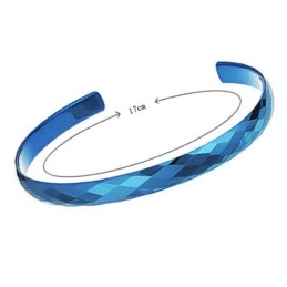 Brazalete De Cerámica De Tungsteno Azul De Rendimiento Confiable