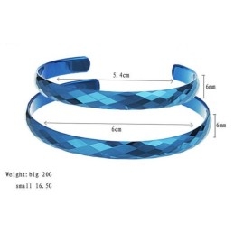 Brazalete De Cerámica De Tungsteno Azul De Rendimiento Confiable
