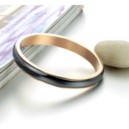 Brazalete De Cerámica De Tungsteno Negro De Alta Calidad