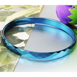 Brazalete De Cerámica De Tungsteno Azul De Calidad Estable