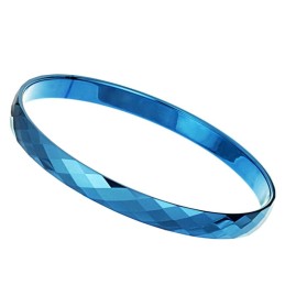 Brazalete De Cerámica De Tungsteno Azul Con Calidad Y Cantidad Garantizadas