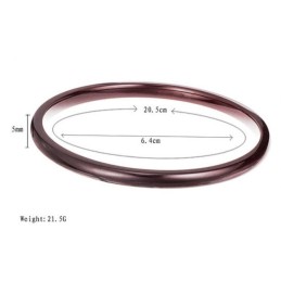 Brazalete Femenino De Cerámica De Tungsteno Marrón Con Amplia Variedad