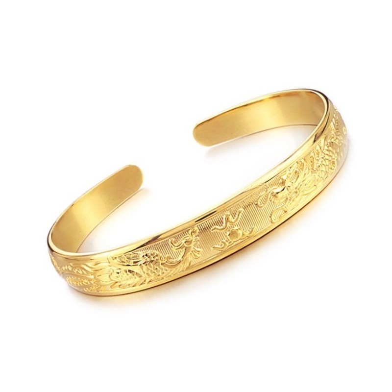 Brazalete Femenino De Alta Calidad Chapado En Oro De 18 Quilates Brazalete Femenino De Alta Calidad Chapado En Oro De 18 Quilates