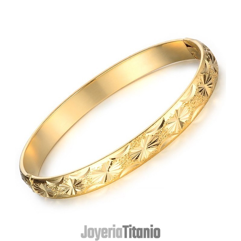 Brazalete Elegante De Alta Calidad Para Mujer Chapado En Oro De 18 Quilates Brazalete Elegante De Alta Calidad Para Mujer Chapado En Oro De 18 Quilates
