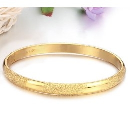 Brazalete Chapado En Oro De 18 Quilates Para Hombre, Duradero Y De Uso Frecuente