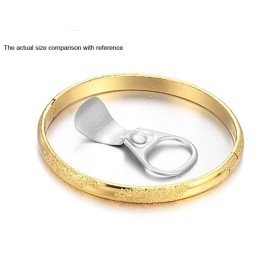 Brazalete Chapado En Oro De 18 Quilates Para Hombre, Duradero Y De Uso Frecuente