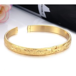 Brazalete Chapado En Oro De 18 Quilates Con Calidad Y Cantidad Garantizadas