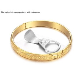 Brazalete Chapado En Oro De 18 Quilates Con Calidad Y Cantidad Garantizadas