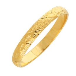 Brazalete Femenino Chapado En Oro De 18 Quilates De Renombre Mundial