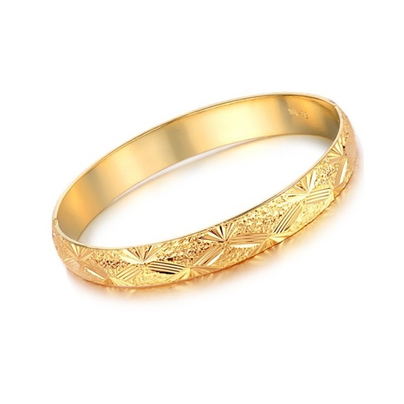 Brazalete Femenino De Alta Calidad Chapado En Oro De 18 Quilates Brazalete Femenino De Alta Calidad Chapado En Oro De 18 Quilates