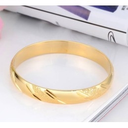 Brazalete Femenino Chapado En Oro De 18 Quilates Con Amplia Variedad