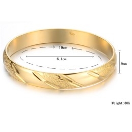 Brazalete Femenino Chapado En Oro De 18 Quilates Con Amplia Variedad