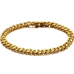 Pulsera De Exfoliación Femenina Chapada En Oro De 18 Quilates De Calidad Confiable