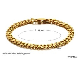 Pulsera De Exfoliación Femenina Chapada En Oro De 18 Quilates De Calidad Confiable