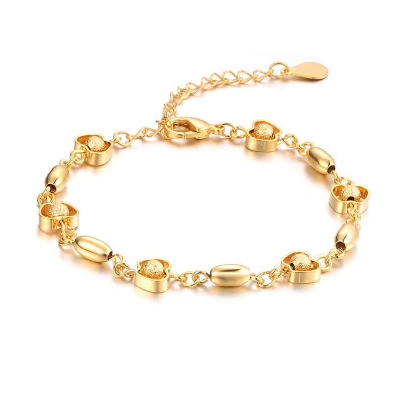 Pulsera De Mujer Con Forma De Manzana Bañada En Oro De 18 Quilates, La Reina De La Calidad Pulsera De Mujer Con Forma De Manzana Bañada En Oro De 18 Quilates, La Reina De La Calidad