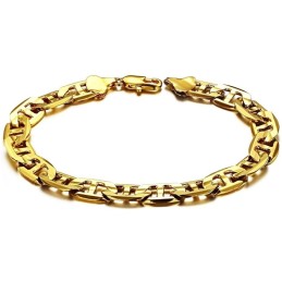 Pulsera Femenina De Alta Calidad Chapada En Oro De 18 Quilates