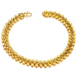 Pulsera Femenina Bañada En Oro De 18 Quilates Con Amplia Variedad