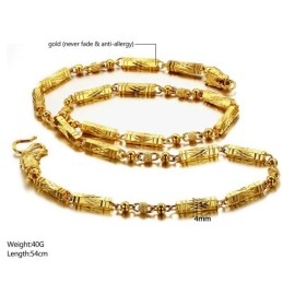 Collar Femenino Chapado En Oro De 18 Quilates Con Calidad Y Cantidad Garantizadas