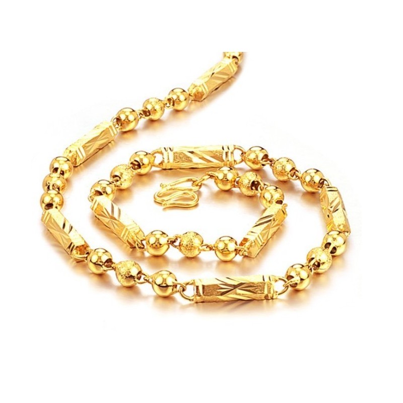Collar Exfoliante Masculino Fácil De Usar Chapado En Oro De 18 Quilates