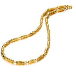Collar Para Hombre Chapado En Oro De 18 Quilates Con Calidad Y Cantidad Garantizadas