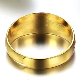Anillo Conciso Chapado En Oro De 18 Quilates Para Mujer Con Reputación Confiable