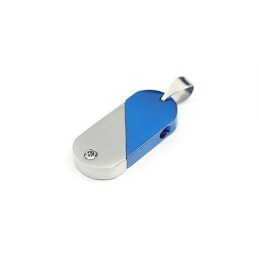 Maravilloso Colgante De Titanio Deformable En Forma De Corazón - Cadena Gratis