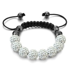 Pulsera De Cristal Con Forma De Bola Para Mujer, De Rendimiento Confiable