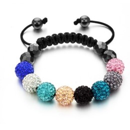 Pulsera De Cristal Con Forma De Bola Para Mujer, De Rendimiento Confiable
