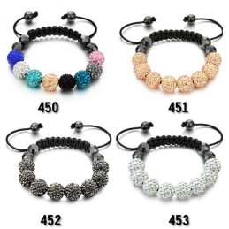 Pulsera De Cristal Con Forma De Bola Para Mujer, De Rendimiento Confiable