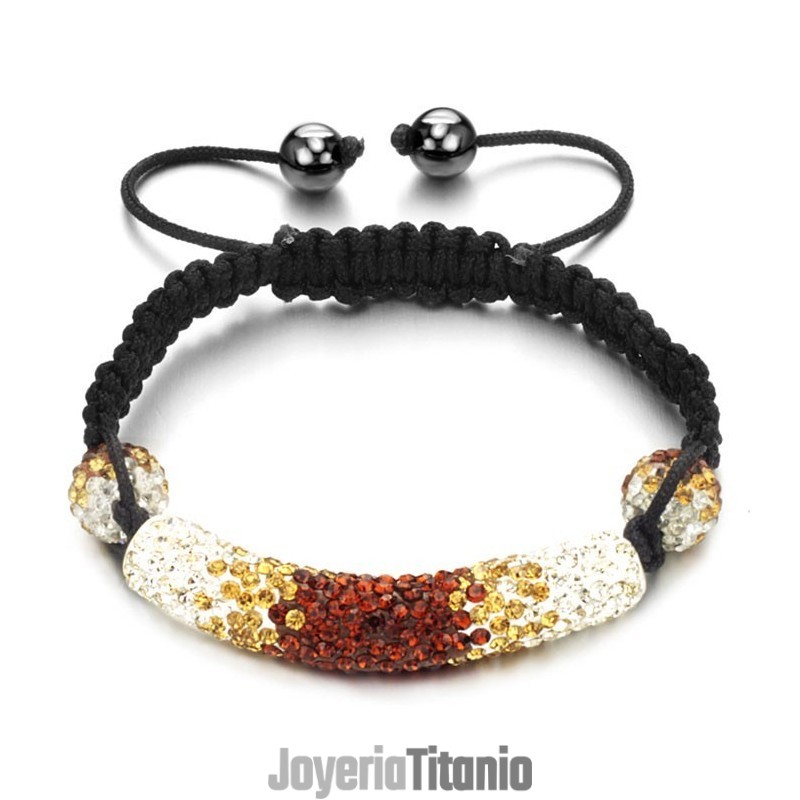 Pulsera De Cristal Con Forma De Bola Para Mujer, Calidad Y Cantidad Garantizadas