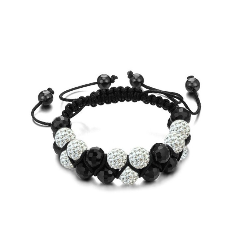 Pulsera De Cristal Con Forma De Bola Para Mujer, De Calidad Confiable Pulsera De Cristal Con Forma De Bola Para Mujer, De Calidad Confiable