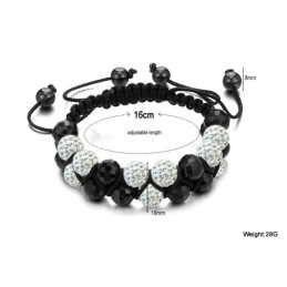 Pulsera De Cristal Con Forma De Bola Para Mujer, De Calidad Confiable