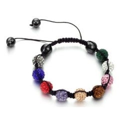 Pulsera De Cristal Con Forma De Bola Para Mujer, Fácil De Usar