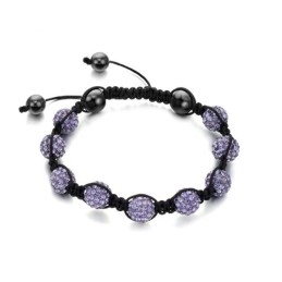 Pulsera De Cristal Con Forma De Bola Para Mujer, Fácil De Usar