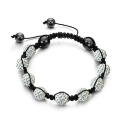 Pulsera De Cristal Con Forma De Bola Para Mujer, Fácil De Usar