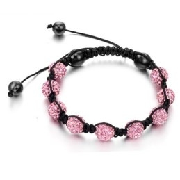 Pulsera De Cristal Con Forma De Bola Para Mujer, Fácil De Usar